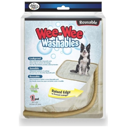 Four Paws Wee Wee Washables Reusable Dog Training Pad Large