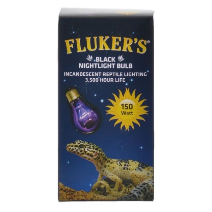 Flukers Black Nightlight Incandescent Bulb