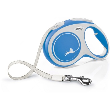 Flexi New Comfort Retractable Tape Leash - Blue