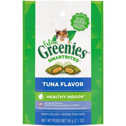 Greenies SmartBites Healthy Indoor Tuna Flavor Cat Treats