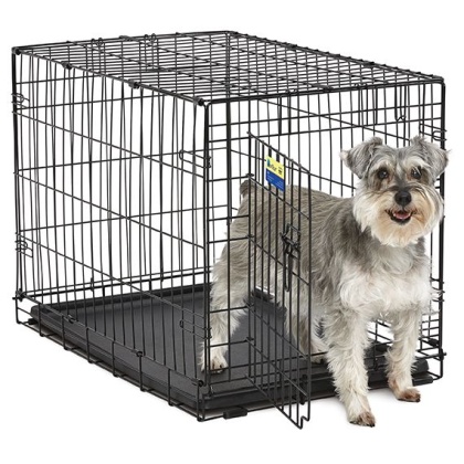 MidWest Contour Wire Dog Crate Single Door