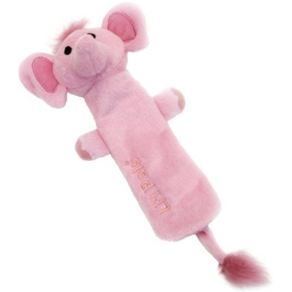 Li\'l Pals Crinkle Elephant Dog Toy