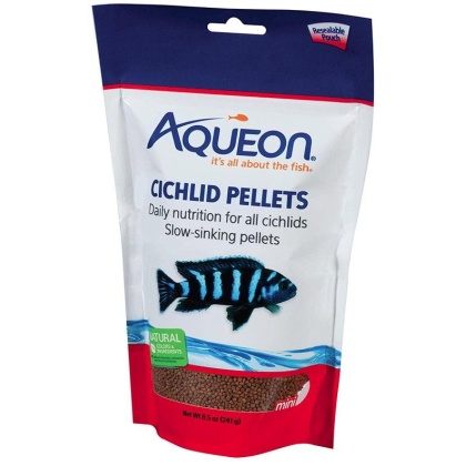 Aqueon Mini Cichlid Food Pellets