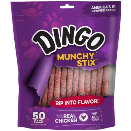 Dingo Muchy Stix Chicken & Munchy Rawhide Chew