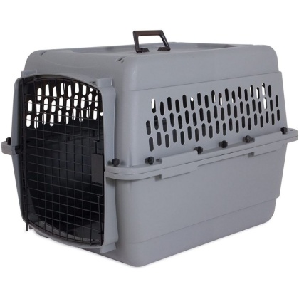 Aspen Pet Traditional Pet Kennel - Gray