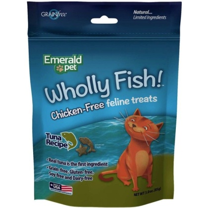 Emerald Pet Wholly Fish! Cat Treats Tuna Recipe