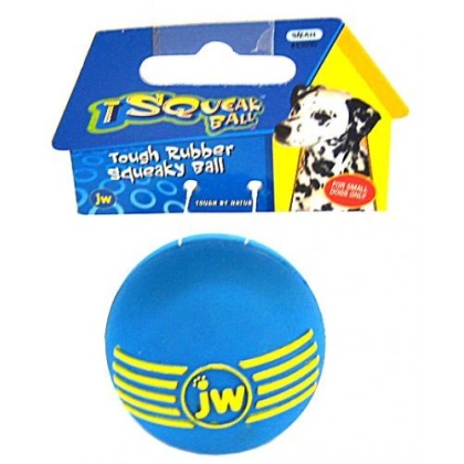 JW Pet iSqueak Ball - Rubber Dog Toy