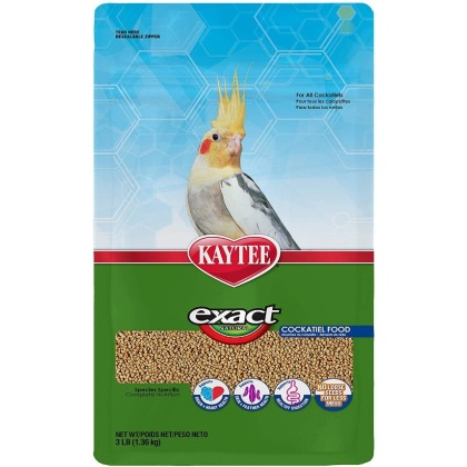 Kaytee Exact Optimal Nutrition Diet Natural Cockatiel Diet