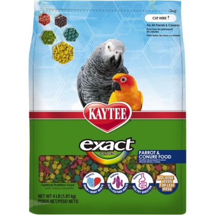 Kaytee Exact Rainbow Daily Diet - Parrot & Conure