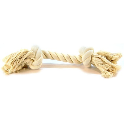 Flossy Chews Rope Bone - White