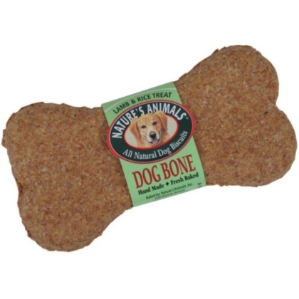 Natures Animals All Natural Dog Bone - Lamb & Rice Flavor