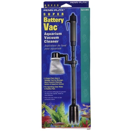 Penn Plax Super Battery Vac Aquarium Vacuum Cleaner