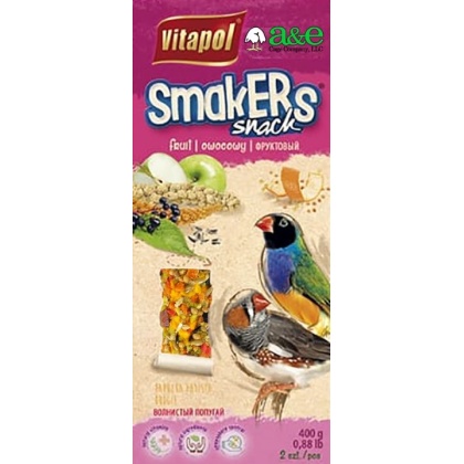 A&E Cage Company Smakers Finch Fruit Treat Sticks