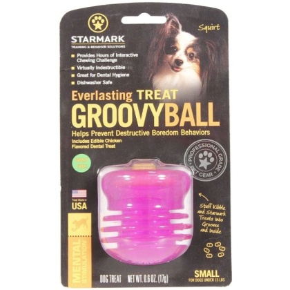 Starmark Everlasting Treat Groovy Ball Small