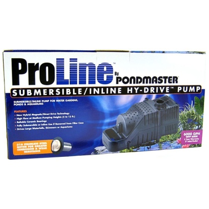 Pondmaster ProLine Submersible/Inline Hy-Drive Pump