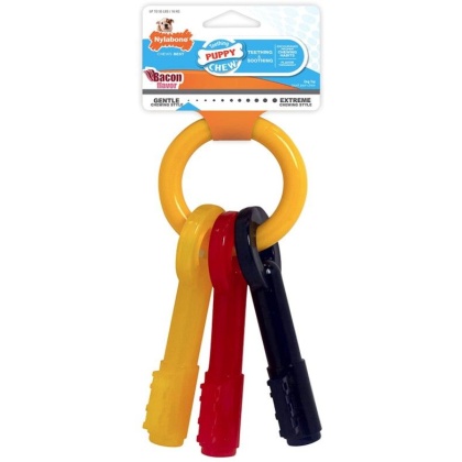 Nylabone Puppy Chew Teething Keys Chew Toy