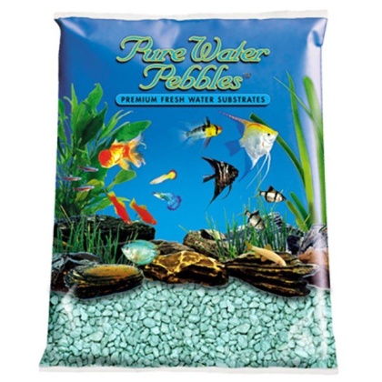 Pure Water Pebbles Aquarium Gravel - Turquoise