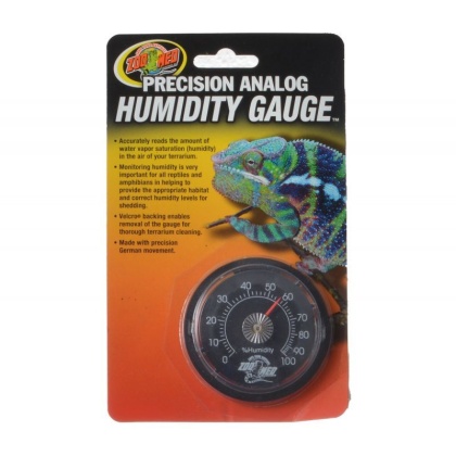 Zoo Med Precision Analog Reptile Humidity Gauge