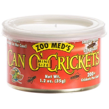 Zoo Med Can O\' Mini Sized Crickets