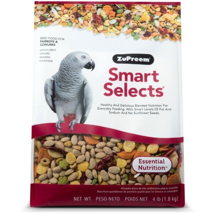 ZuPreem Smart Selects Bird Food for Parrots & Conures